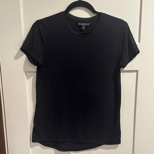 Athleta Classic Black Short Sleeve Tee